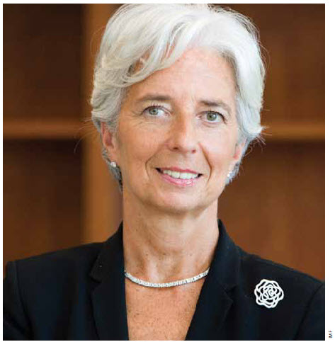 Acual (2016) Managing director, International Monetary Fund