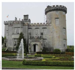 Dromoland Castle Hotel and Country Estate, dating back to the 1400s, is the gold standard in accommodations. 