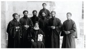 Egyptian Copts, those who’ve followed these monks, photographed at the beginning of the 20th Century, are on Andrew Bennett’s radar.