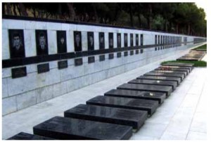 On Jan. 19, 1990, 26,000 Soviet troops stormed Baku. Martyr's Alley, above, honours Azerbaijanis killed in the attack.