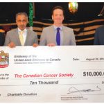 Two large donations from UAE’s embassy in Canada