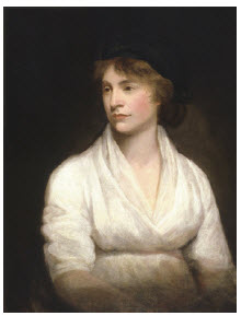 Mary Wollstonecraft, painted by John Opie