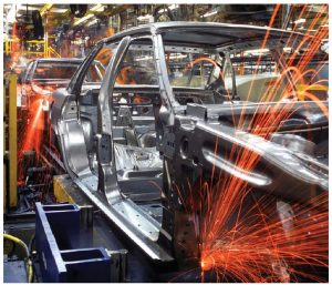 During the past half-century, the share of manufacturing as a percentage of Canadian GDP has declined from just under 25 percent to 10 percent. The declines are also recorded when measured by employment levels or the number of new auto assembly plants. (Photo: Tom Freda)