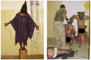 Abu Ghraib was the site of serious breaches by American soldiers during the U.S. occupation of Iraq, as pictured here. Ambassador Kaab wasn’t subjected to American torture, but he was jailed and tortured by Saddam’s people on three different occasions. (Photo: Obtained by the Associated press / U.S. Military)