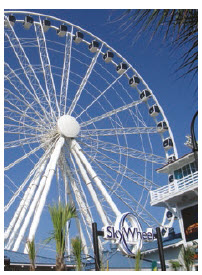 Myrtle Beach, in South Carolina, will give you an all-American vacation, complete with a SkyWheel, golf and seafood by the water. (Photo: © Claire P.)