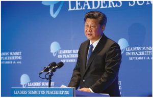 Chinese President Xi Jinping has been attempting to increase his country's involvement in international organizations and multilateral pacts. (Photo: UN photo)