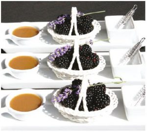 Blackberry Butterscotch Fondue is a hit, even with people who aren't fond of dessert. (Photo: Larry Dickenson)