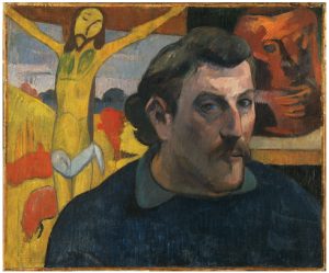 Paul Gauguin's Self-portrait with Yellow Christ, painted between 1890 and 1891, is part of the summer show at the National Gallery of Canada. It's on loan from the Musée d'Orsay in Paris. (Photo: René-Gabriel Ojeda. © RMN-Grand Palais / Art Resource, NY)