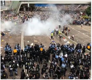 Hong Kong's protests against mainland China resonates with some of the 24 million residents of Taiwan, which Beijing considers a runaway province.