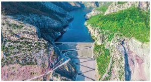 Albania boasts strong hydro-energy resources, including the dam at the Koman Hydroelectric Power Station on the Drini River in northern Albania. (Photo: Government of Albania)