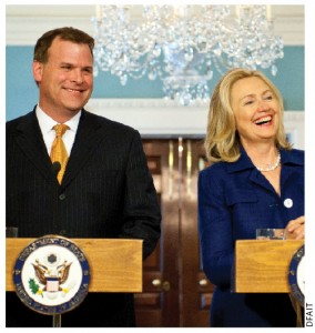 Foreign Minister John Baird met with U.S. Secretary of State Hillary Clinton in August in Washington.