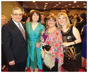 The Turkish Children’s Day gala took place in April at the National Arts Centre. From left: Turkish Ambassador Rafet Akgunay, organizer Lale Eskicioglu, Ms Akgunay and guest, Nilgun Saatcioglu. 