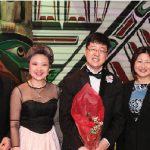 The Ottawa Symphonic Ensemble and Korean embassy hosted a gala at the Museum of Civilization. From left, Korean Ambassador Chan ho Ha, Canada-Korea Society president Young-Hae Lee, conductor Jung-Suk Ryu and Senator Yonah Martin. (Photo: Kim Young-Hwan)