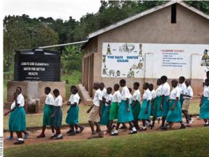 School children at St. Paul Buloba Primary School near Kampala, Uganda, now have safe drinking water thanks to WaterCan.