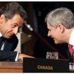 French President Nicolas Sarkozy and Prime Minister Stephen Harper — seen here at the G8 in Muskoka in June — will have both chaired the G8 and G20 Summits within a year of each other.