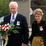 Gov. Gen. David Johnston and his wife, Sharon, went to the National War Memorial as part of his installation ceremony. (Photos: Frank Scheme)