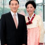 Korean Ambassador Chan Ho Ha and his wife, Young Shin Kim, hosted a national day event at the National Gallery. (Photo: Young-Whan Kim)