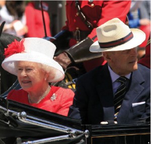 Queen Elizabeth and Prince Philip toured Canada this summer with a stop in Ottawa for Canada Day. (Photo: Frank Scheme)