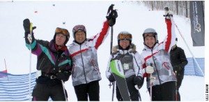 From left, German Ambassador Georg Witschel, Polish Ambassador Zenon Kosiniak-Kamysz and their wives, Sabine Witschel and Katarzyna Kosiniak-Kamysz. 