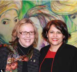 5. Cuban Ambassador Teresita Sotolongo hosted a national day reception in January, which Green Party leader Elizabeth May attended. (Photo: Ulle Baum) 