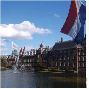 The Netherlands (shown here are parliamentary buildings in The Hague) combines efficient markets, excellent schools and world-class infrastructure. 