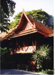 One of Bangkok’s most visited landmarks — the extraordinary canal-side residence Jim Thompson built for himself. 