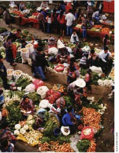 Be sure to visit the colourful markets of Chichicastenango and Huehuetenango. 