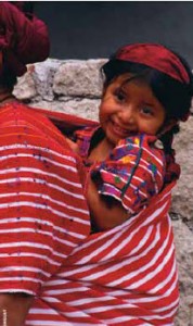 Guatemala is famous for its inexpensive and vividly patterned handwoven textiles. 