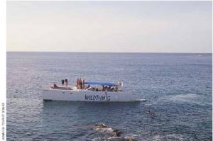 Take a catamaran cruise in Negril.