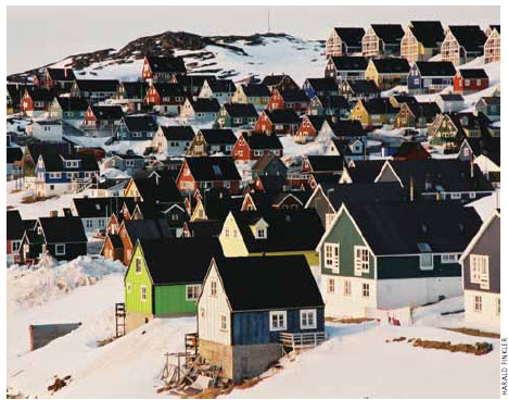 Nuuk, the site of the May 2012 Arctic Council ministerial meetings.