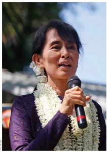 Myanmar’s Daw Aung San Suu Kyi is one of the most courageous politicians of her time. Myanmar’s Daw Aung San Suu Kyi is one of the most courageous politicians of her time.