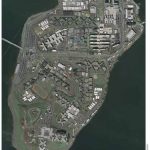 New York City’s Riker’s Island in the East River, houses 14,000 prisoners and has 8,500 staff.