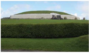 Newgrange is a 3000 BC religious site or tomb seen as one of the most important historic sites in the country.