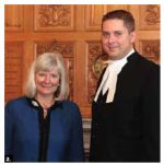 Shortly after arriving in Ottawa, Norwegian Ambassador Mona Brother paid a courtesy call on House of Commons Speaker Andrew Scheer. (Photo: Embassy of Norway)