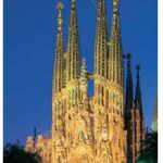 The Sagrada Familia, a Roman Catholic church designed by Antoni Gaudi, is a UNESCO World Heritage Site. It’s still incomplete, 130 years after construction began.
