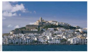 Ibiza is one of the jewels of the Balearic Islands, in the Mediterranean. 