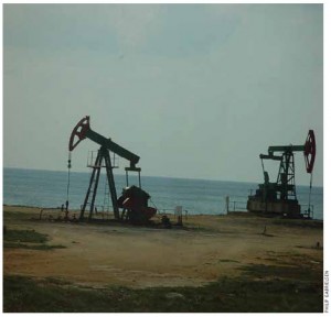 Jack pumps in Cuba’s Boca De Jaruco oil field. 