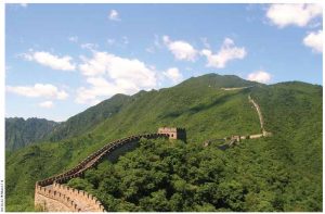 The Great Wall of China is 8,850 kilometres in length and was built by millions of slaves.                 