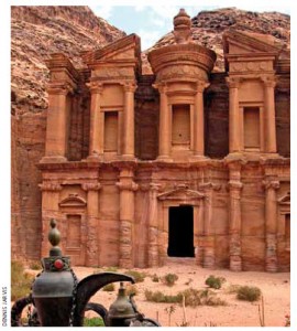 The Monastery (Al Dier) in Petra, Jordan, has a powerful, hypnotic effect on visitors. 