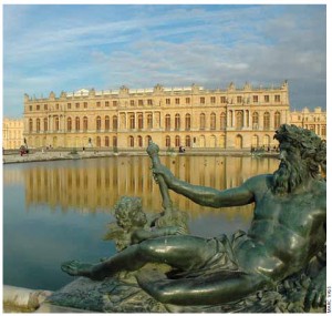 The Palace of Versailles has been a template for countless other monarchies in Europe. 