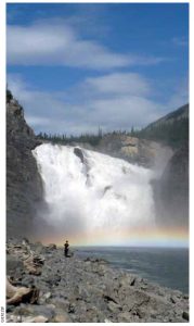 Nahanni National Park’s Virginia Falls. 