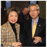 Korean Ambassador Cho Hee-yong spoke at Carleton University as part of the Ambassadors Speaker Series March 13. He's shown with Young-Hae Lee, president of the Canada Korea Society. (Photo: Frank Scheme)