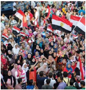 Writers Fred McMahon and Mark Milke argue that the Arab Spring (shown here in Egypt) may well become the Arab Refomation — “and that’s not necessarily a good thing.”