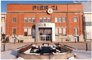 Pier 21, which served as an ocean liner terminal and immigration shed between 1928 and 1971, is now Canada's National Museum of Immigration in Halifax, N.S. 