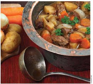 Traditional Irish stew remains renowned in Ireland. 