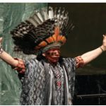 Nilson Tuwe Huni Kuı˜, an indigenous leader from the Western Amazon in Brazil, delivered an invocation at World Interfaith Harmony Week at the United Nations in February.