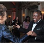 Former governor general Michaëlle Jean takes to the dance floor with Zambian High Commissioner Bobby M. Samakai, President, Ottawa Diplomatic Association.