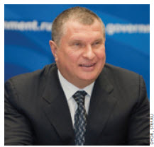 Moscow’s second most influential man, Igor Sechyn, is the president of Rosneft and Rosneftegaz.