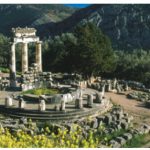 The archeological site of Delphi, the site of the Delphic Oracle, is the most important oracle in the classical Greek world.