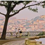 The district of Bairro Alto is in the heart of Lisbon, Portugal’s capital city.